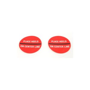 “Place Heels” Decals (Pair)